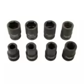 Набор ударных головок GARWIN PRO 626556-8 (1", 80 мм, 8 пр. 22-41 мм)
